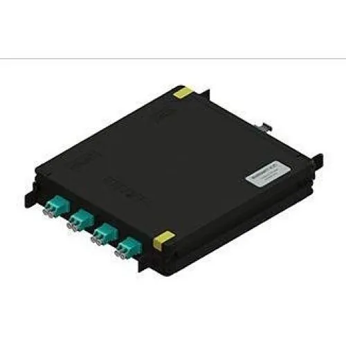 Belden FC3X06LDFS FX ECX OM3 Cassette, 6-Port LC Duplex with 250um Pigtails, Aqua