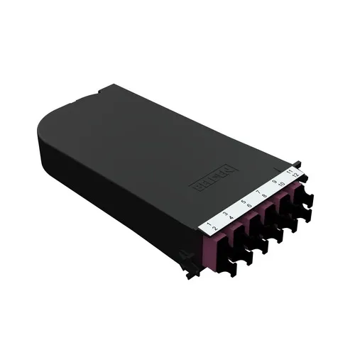 Belden FC4H12MPFS FX UHD Splice Cassette, OM4, 12-Port