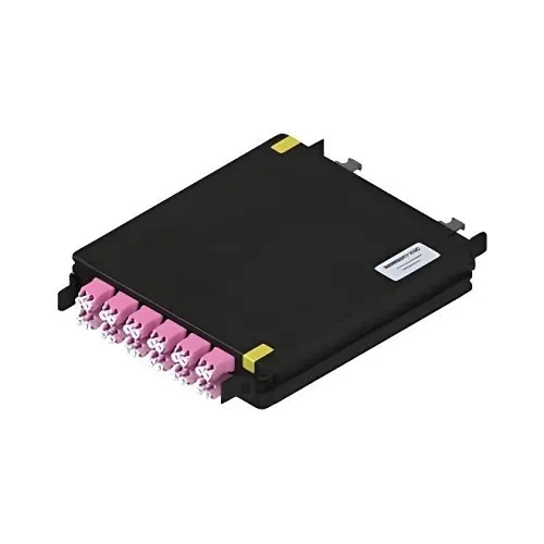 Belden FC4X12LDMF  FX ECX Cassette, OM4, 12-Port, MPO-12 (Female), LC Duplex, Type-A, Erika Violet Adapters