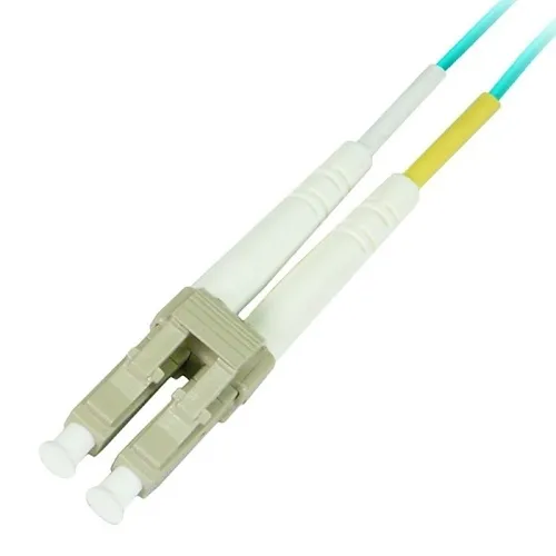 Signamax FC51-9/9-3M Fiber Optic Patch Cords, LC-LC Duplex, OM3, 50/125Mu, 3m, Aqua