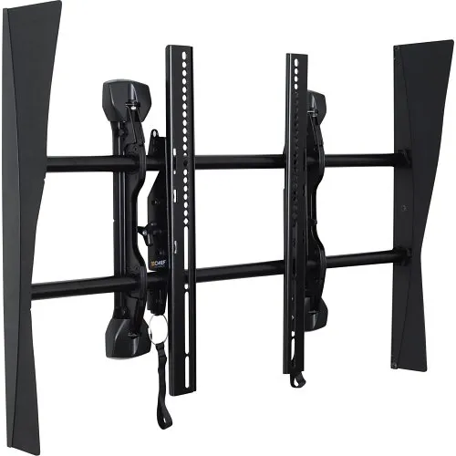 Chief FCA106 Fusion Side Cover Accessory, Includes Covers and Modified End Caps for Displays Greater than 24"H, Black