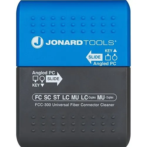 Jonard Tools FCC-300 Universal Fiber Connector Cleaner