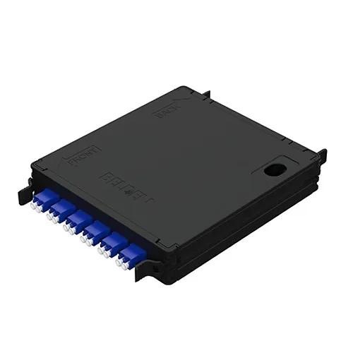 Belden FCSX06LDFT FX ECX Cassette, OS2, 6-Port Field-Term, LC Duplex, Blue Adapters