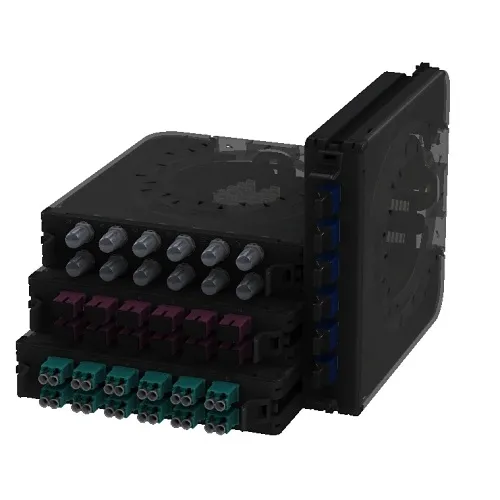 Belden FCSX06SDFS FX ECX Cassette OS2 6 Ports Splicing SC Duplex