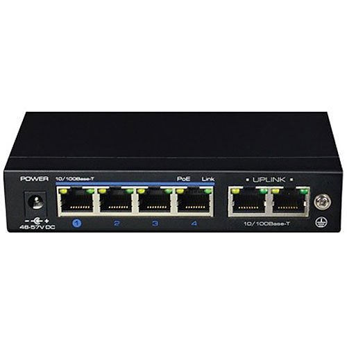 WatchNET POESW04 4-Port PoE Ethernet Switch