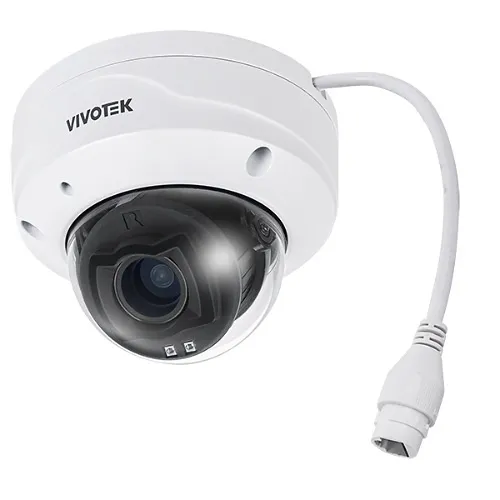 VIVOTEK FD9383-HTV C Series 5MP Outdoor AI Fixed Dome IP Camera with Built-in IR, WDR, 2.8-12mm Motorized Varifoca Lens
