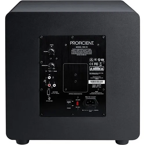 PROFICIENT FDS-15 15" Protege Triple Multi-Voltage Subwoofer