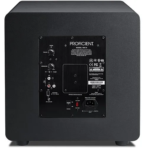 PROFICIENT FDS-8 8" Protege Triple Multi-Voltage Subwoofer