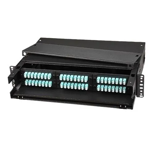 Signamax FER1-06LB 6-LGX Rack-Mount Optical Fiber Enclosure 2U, Black