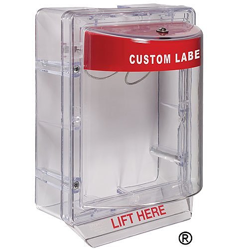 STI 1130CR Stopper II with Horn and Clear Spacer, Custom Label