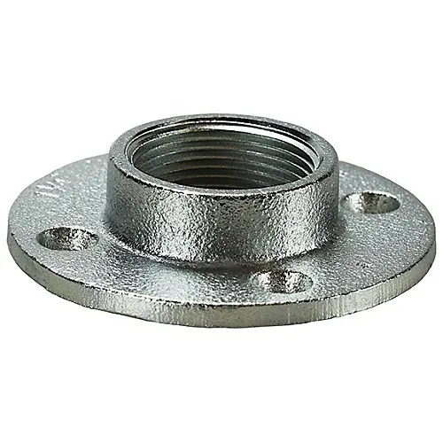 Dottie FF200 Conduit Adapter, 2" Malleable Iron Floor Flange