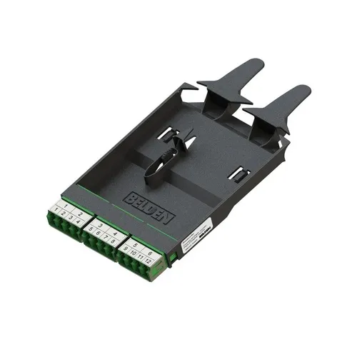 Belden FFSD06LA Fiber Optic Frame, OS2, 6-Port