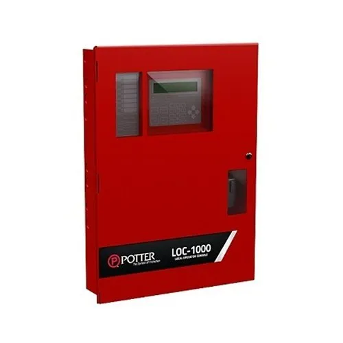 Potter FFT-1000L Fire Fighter's Telephone System, Left Hinge Door