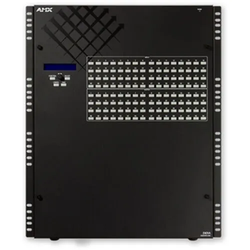 AMX FG1061-64-FX Enova Digital Media Enclosure with Integrated NX Controller, 4K Ready, 13RU