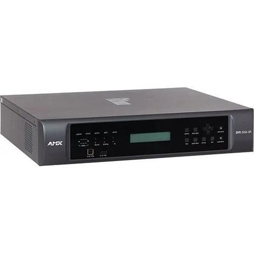 AMX DVX-3266-4K 8x4+2 4K60 4:4:4 All-In-One Presentation Switcher, 4 HDMI Inputs and 4 DXLink 4K60 Inputs