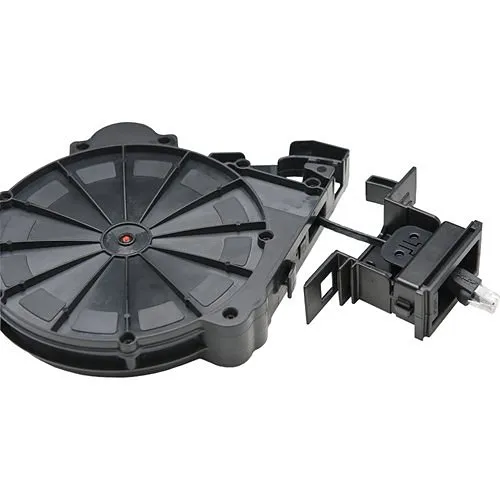 AMX HPX-N102-ETH-R HydraPort CAT6 Ethernet Module with Retractable Cable, 5' (1.52m), Black