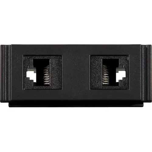 AMX FG553-02 AMX HPX-N102-RJ45 HydraPort Dual CAT6 Ethernet Module, RJ-45 Connectors