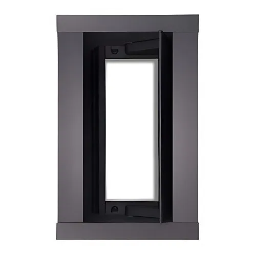 AMX FG560-01-SL AMX HPX-600 HydraPort Module Connection Port, Brushed Aluminum