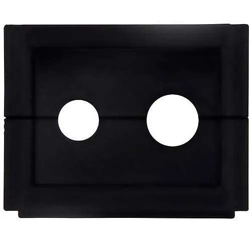 AMX FG562-41 AMX HPX-CPT200-W HydraPort Cable Pass-Thru Well Module, 11.5mm Diameter Small Pass-Thru Hole and 14mm Diameter Large Pass-Thru Hole