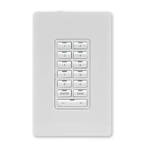 AMX FG5793-02-WH Metreau 13-Button Ethernet Keypad