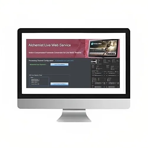 Grass Valley FGAXS ALCLIVE-DBE Alchemist Live Motion Conversion for Live Media Streams