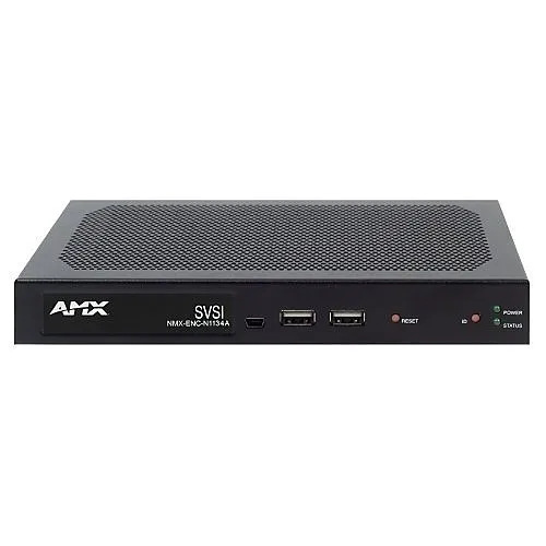 AMX FGN1134A-SA AMX NMX-ENC-N1134A N1000 Series Stereo 2-Channel Video Over IP Encoder, HD-SDI