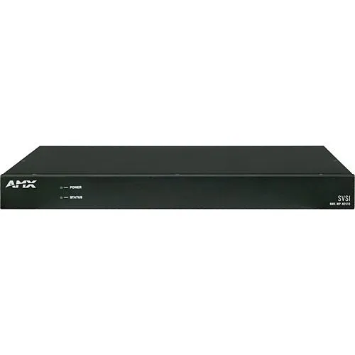 AMX FGN2510 NMX-WP-N2510 Windowing Processor, 4x1 HD Video Over IP with Web Interface and Audio Matrix, Black