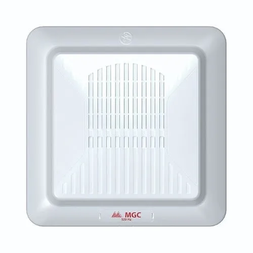 Secutron FH-400-LF-WW Low-Frequency Wall / Ceiling Mount Sounder, White