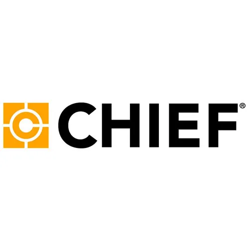 Chief FHB5032 Fusion and Thinstall Hardware Kit for Additional 3.93" Horizontal Mounting Pattern, Black