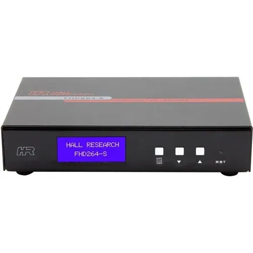 Hall FHD264-S AV and Control over IP Sender with Loop Output, Audio, RS232 over IP and IR