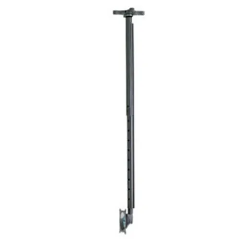 Chief FHPVB Flat Panel Ceiling Mount Kit with Adjustable Column for 10"- 26", Black