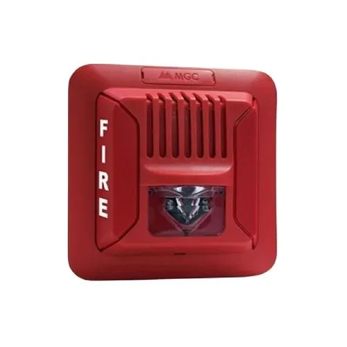 Secutron FHS-400-RR Wall Mount Horn / Strobe, Red