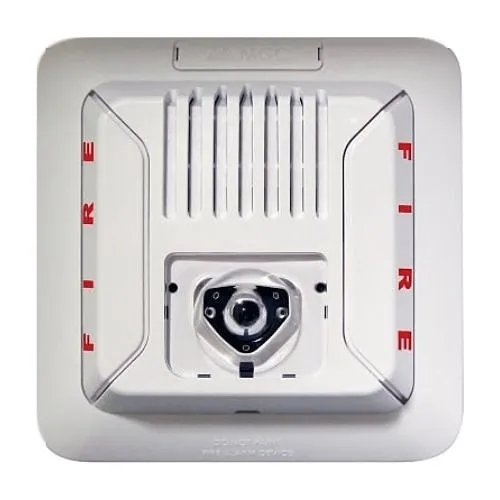 Mircom FHS-400C-WW Ceiling Mount LED Horn / Strobe, White