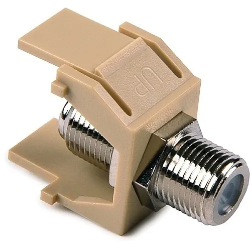 HellermannTyton FINSERT-I Connector Module, Ivory