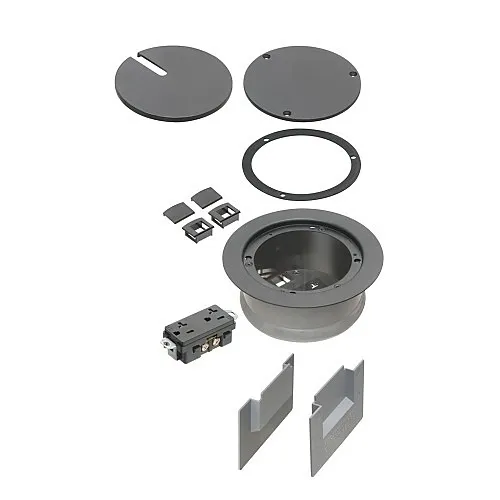 Arlington FLBC5540BL Recessed Cover Kit for 5.5" Concrete Floor Box