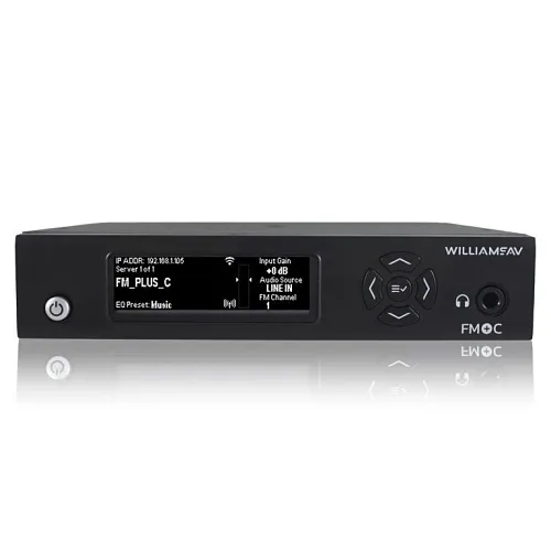Williams AV FM T55C-00 Plus Large-Area Dual FM and Wi-Fi Base Transmitter with Network Control