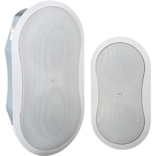 Electro-Voice FM6.2 6" 2-Way Flush Mount Loudspeaker, Pair, White
