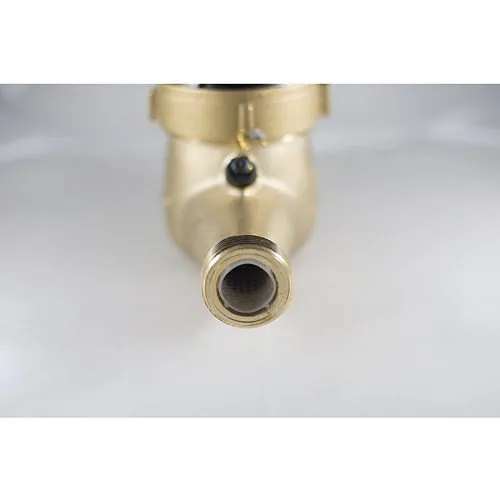 FortrezZ FMI-NLC-075-R10P 3/4" Z-Wave LF Brass Flow Meter