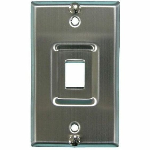 Dynacom 10600-AD Stainless VoIP Wall Plate, Blank