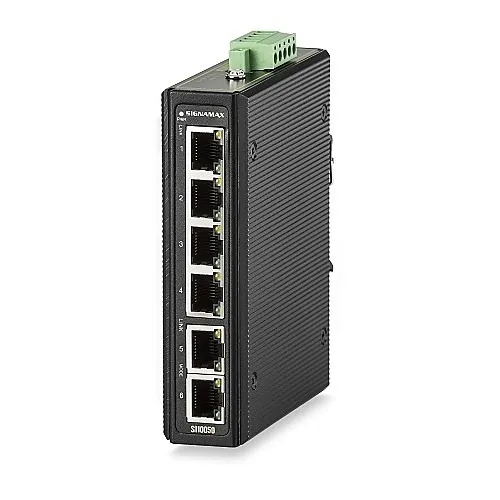 Signamax FO-SI10050 I-100 Port Industrial Fast Ethernet PoE+ Switch