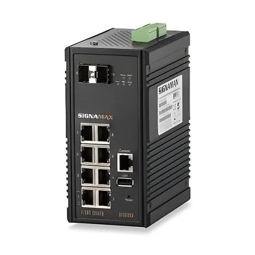 Signamax FO-SI30050 8-Port Industrial Gigabit Managed Switch