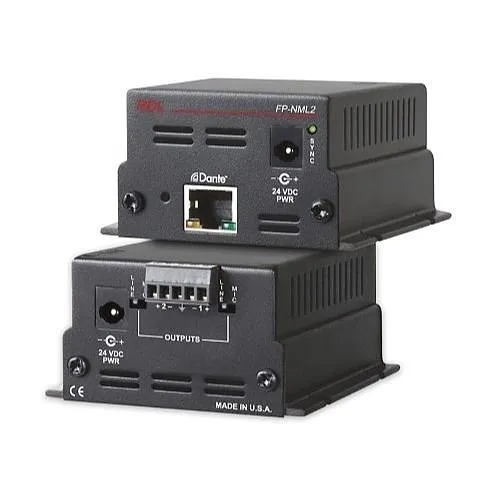 RDL FP-NML2 FLAT-PAK Series High Quality Network to Mic/Line Interface Converter