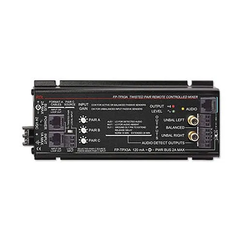 RDL FP-TPX3A Format-A Twisted Pr Remote Controlled Mixer