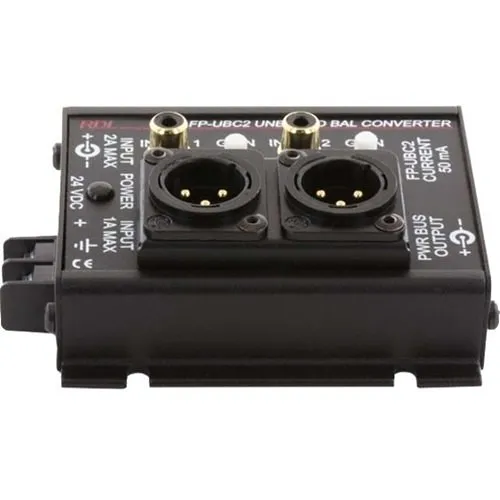 RDL FP-UBC2 Unbalanced To Balanced Converter, 2-Channel