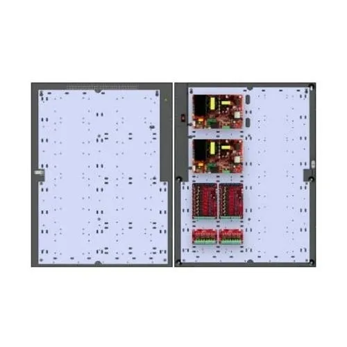 LifeSafety Power FPO150/250-2C82D8PE6M Mercury Unified Power System, 400W Dual Voltage, 120VAC, (16) Relay Lock Outputs, (16) Auxiliary Outputs