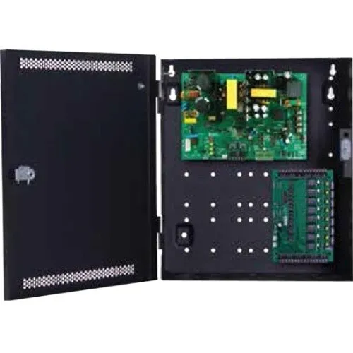 LifeSafety Power FPO250-C8E1 FLEXPOWER 8-Door 20A 12VDC Lock Control Access Control and CCTV Power Supply 12" x 14" x 4.5" Enclosure