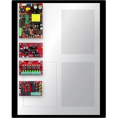 LifeSafety Power FPO75-B100C4PD8PE2M Door Power Supply with Power Distribution, E2M Enclosure