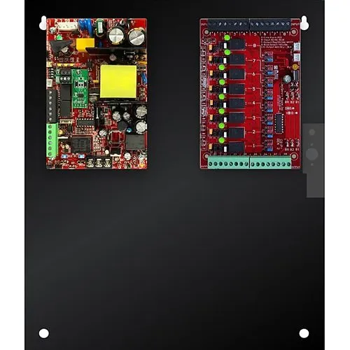 LifeSafety Power FPO75-C8PE1 8-Door 6A 12VDC Lock Class II Distribution Outputs, 12" x 14" x 4.5" Enclosure