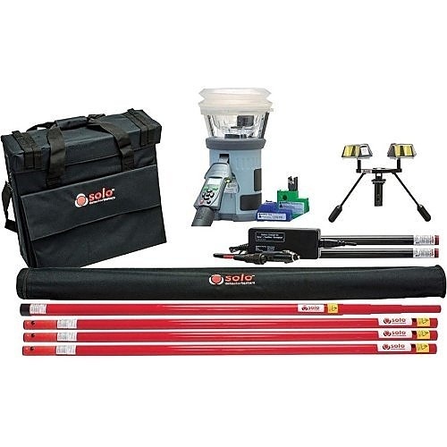 SDi TF2823 Testifire Smoke, Heat, and CO Detector Testing Kit, 30’, 12-Piece, Includes Testifire 1001, Solo 100, Solo 200, Solo 610, Smoke Capsule, CO Capsule, Solo 727, (2) Solo 770, (3) Solo 101