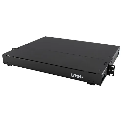 Lynn Electronics FRMP-1U-V2 1U Rack Mount Fiber Patch Panel Enclosure (Unloaded)